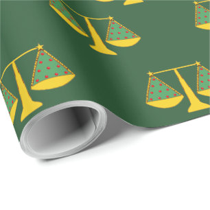 Papier Cadeau Cadeaux de Noël de l'avocat
