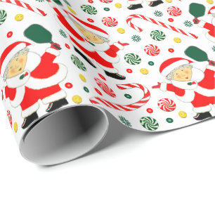 Papier Cadeau Cadeaux de pickleball pour elle