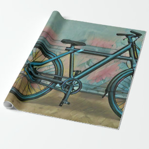 Papier Cadeau Cadeaux de vélo pour papa