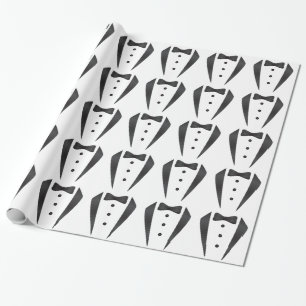 Papier Cadeau Cadeaux et appui verticaux de mariage de smoking