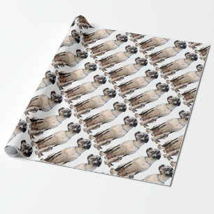 Papier Cadeau Cadeaux pour Dogue