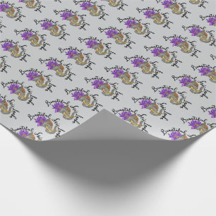 Papier Cadeau Cadeaux sri lankais avec éléphant et lotus