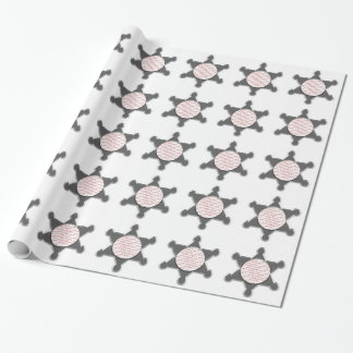 Papier Cadeau Cadre photo étoile minuscule du shérif