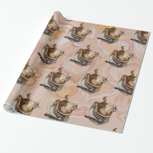 Papier Cadeau Café