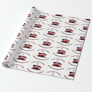 Papier Cadeau Café + Films de Noël