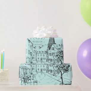Papier cadeau Café Paris