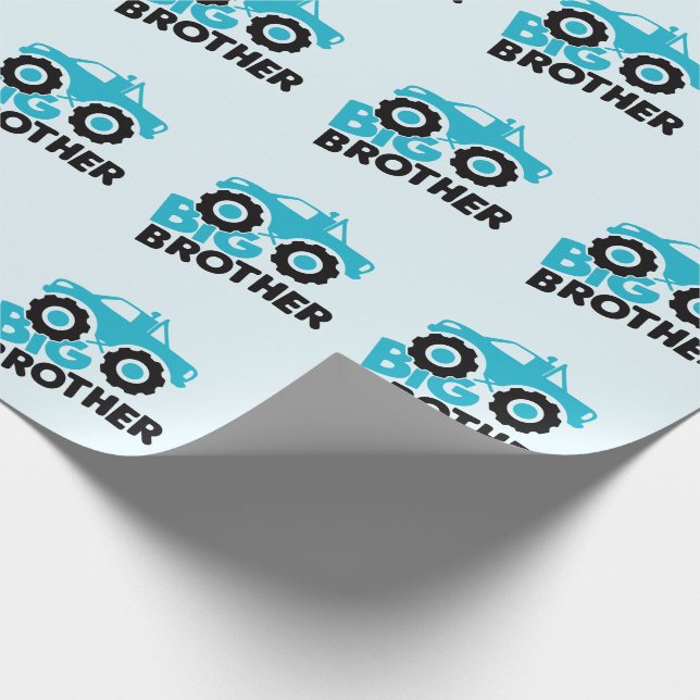 Papier Cadeau Camion Big Brother Monster (Coin)