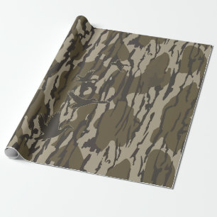 Papier Cadeau Camo Chasse Canard Camouflage Bas-Fond pour la Cha