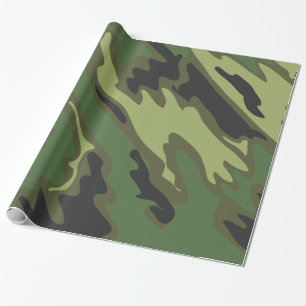 Papier Cadeau Camouflage