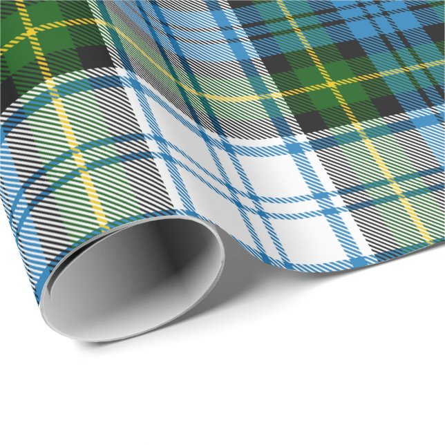 Papier Cadeau Campbell Dress Tartan (Coin rond)