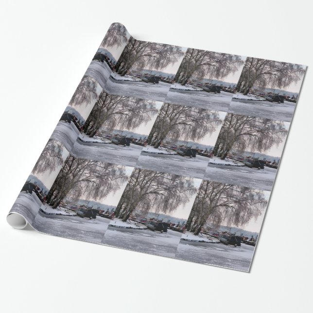 PAPIER CADEAU CANAL D'HIVER (Déroulé)