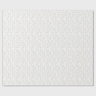 Papier Cadeau Canne à sucre minimale design scandinave de Noël