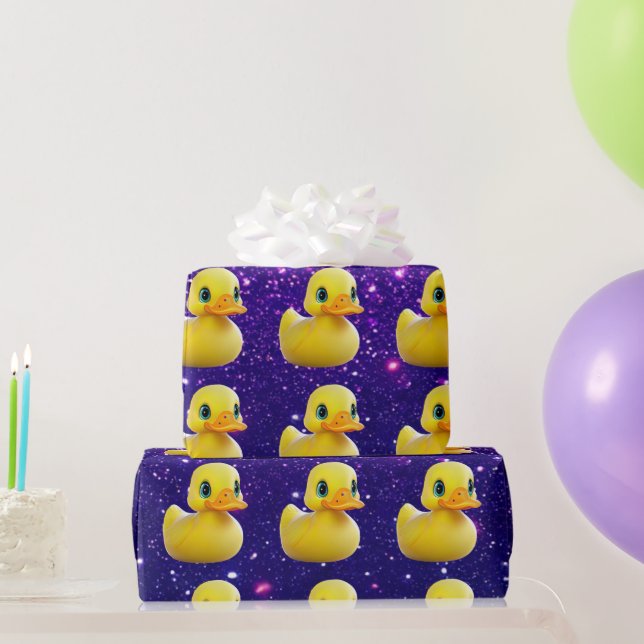 Papier Cadeau Caoutchouc Cute Charme Thème Inspiré (Cadeaux de fête)