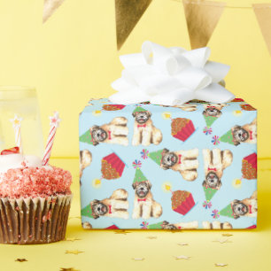Papier Cadeau Caoutchouc d'anniversaire Roue Papier d'enveloppem