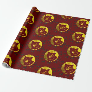 Papier Cadeau captivant les tigres