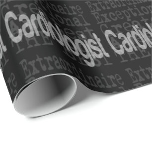 Papier Cadeau Cardiologue Extraordinaire