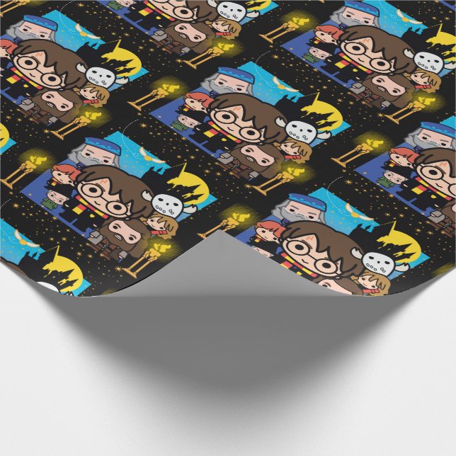 Papier Cadeau Caricature Harry Potter et la Pierre du Sorcier (Coin)