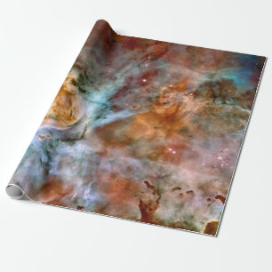 Papier Cadeau Carina Nebula NASA Hubble Telescope Photo spatiale