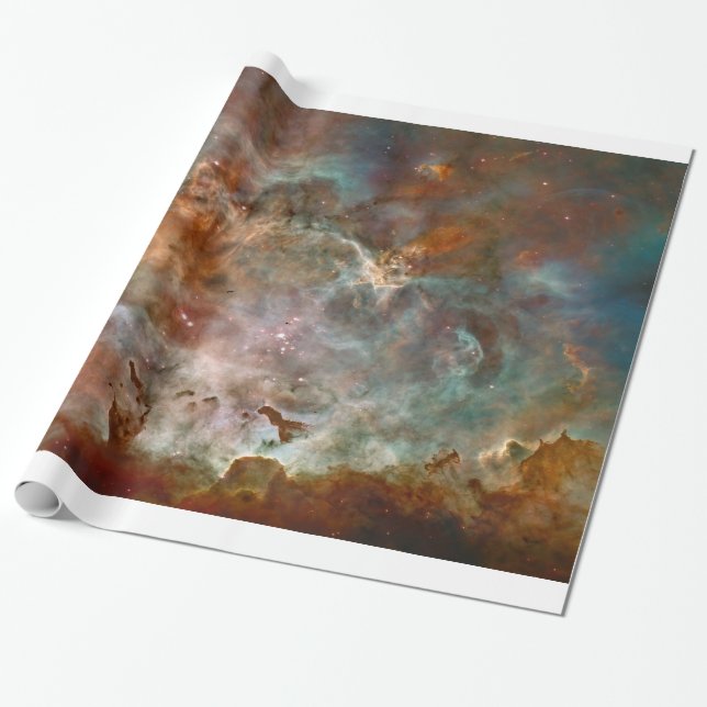 Papier Cadeau Carina Nebula nuages foncés (Déroulé)