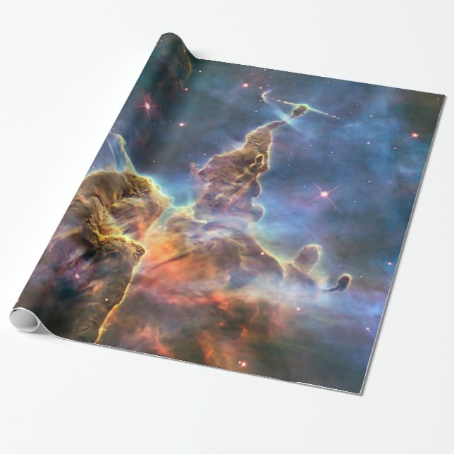 Papier Cadeau Carina Nebula par le télescope spatial Hubble (Déroulé)