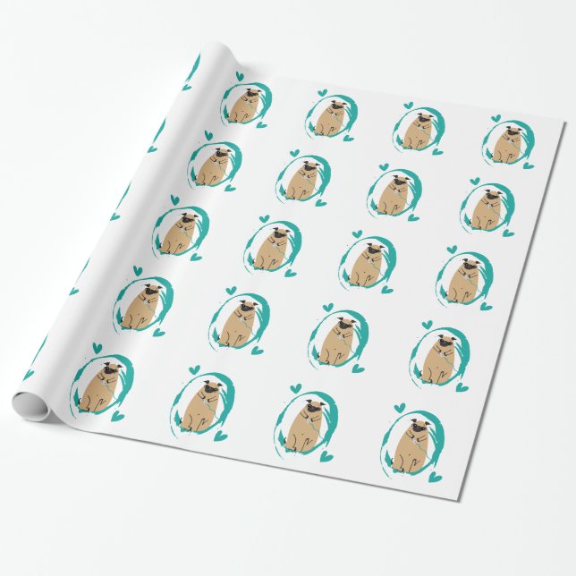 Papier Cadeau Carlin de Gamer (Déroulé)