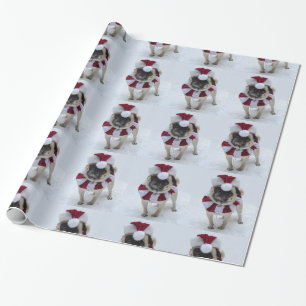 Papier Cadeau Carlin de Père Noël