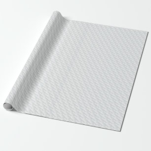 Papier Cadeau Carré blanc en relief
