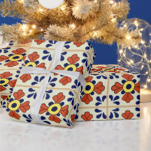 Carreau Mexicain Mosaïque Bleue de Style Sud-Ouest