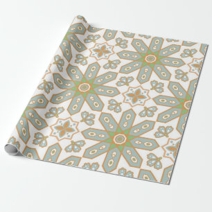 Papier Cadeau Carreaux de céramique motif