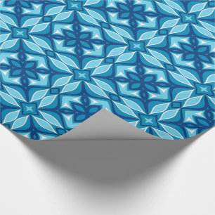 Papier Cadeau Carrelage géométrique moderne Motif nuances de Den