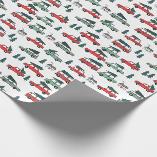 Papier Cadeau Cars de Noël