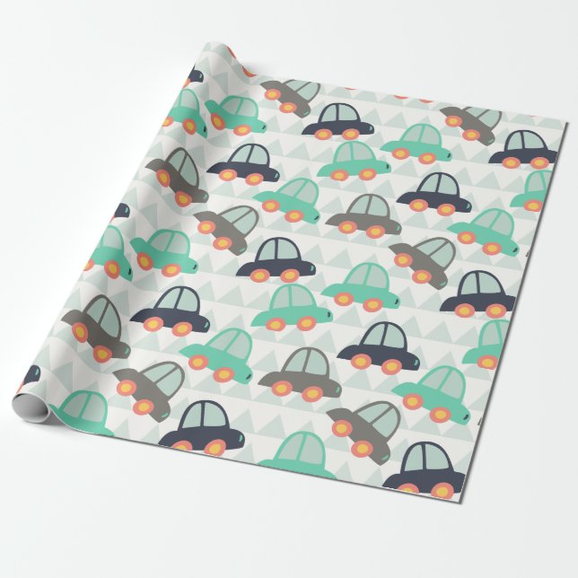 Papier Cadeau Cars et More (Déroulé)