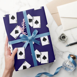 Papier Cadeau Carte gagnante Ace of Spades