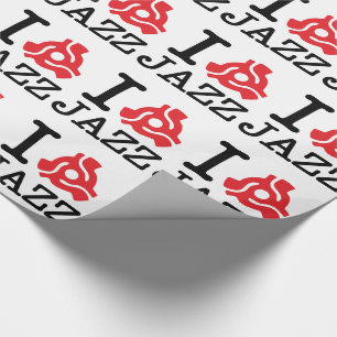 Papier Cadeau Carte I 45 Jazz