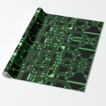 Carte Neon Green Circuit | Personnalisé