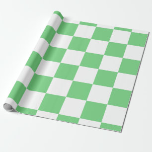 Papier Cadeau Carton de tableau de bord vert rétro Y2K