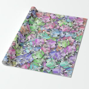 Papier Cadeau carton pastel papier d'emballage