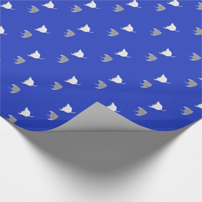Papier Cadeau Cartoon Stingray Motif (Coin)