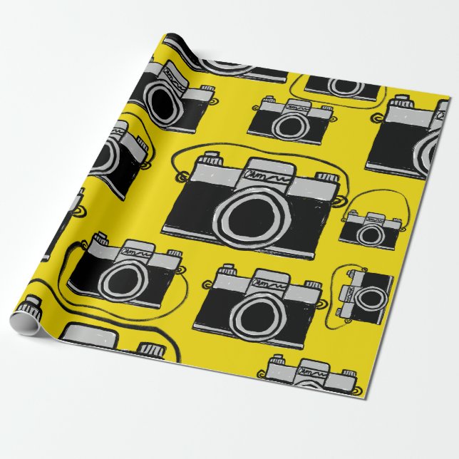 Papier Cadeau Cas de téléphone CLIQUEZ ! (Déroulé)