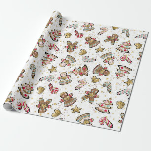 Papier Cadeau Casse-noisette Plum de sucre Traitements de fée p