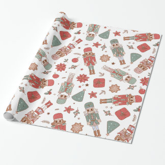 Papier Cadeau Casse-noix super 12 jours de cadeaux de Noël