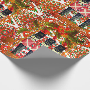 Papier Cadeau Casse-noix Trio Holly Frame Soldier