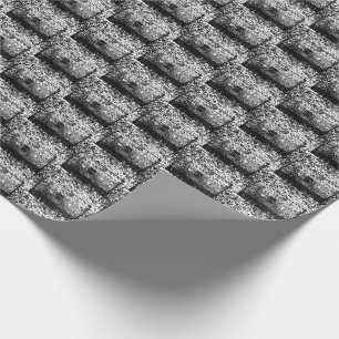 Papier Cadeau Cassette audio rétro