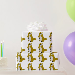 Papier Cadeau Castor