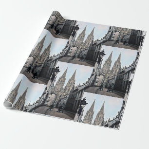 Papier Cadeau Cathédrale Saint-Pierre de Cologne Allemagne 1910