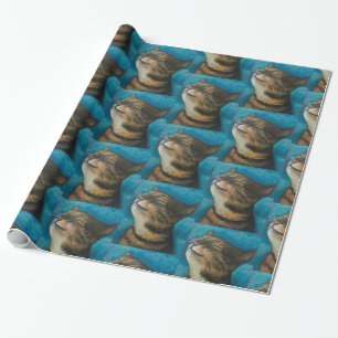 Papier Cadeau Catnip Cat