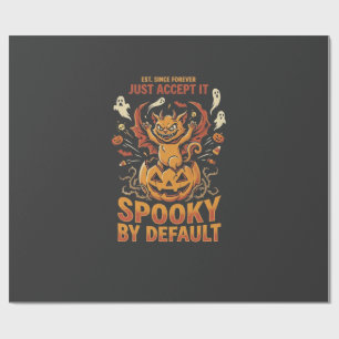 Papier Cadeau Cauchemar de Costumes d'Halloween