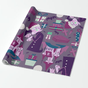 Papier Cadeau cauchemar noël vampire père Noël nosferatu