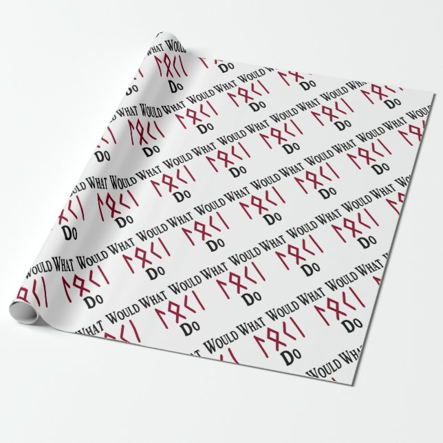 Papier Cadeau Ce qui LOKI ferait (Déroulé)