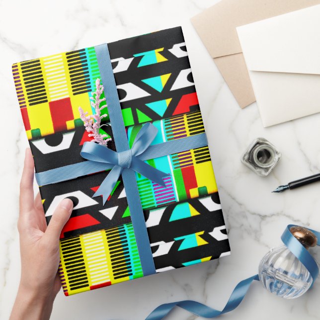 Papier Cadeau Célébration de Kwanzaa (Cadeaux)